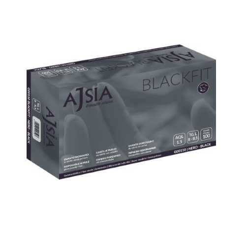 AJSIA CF100 TG.XL BLACK FIT 3 5GR NERO